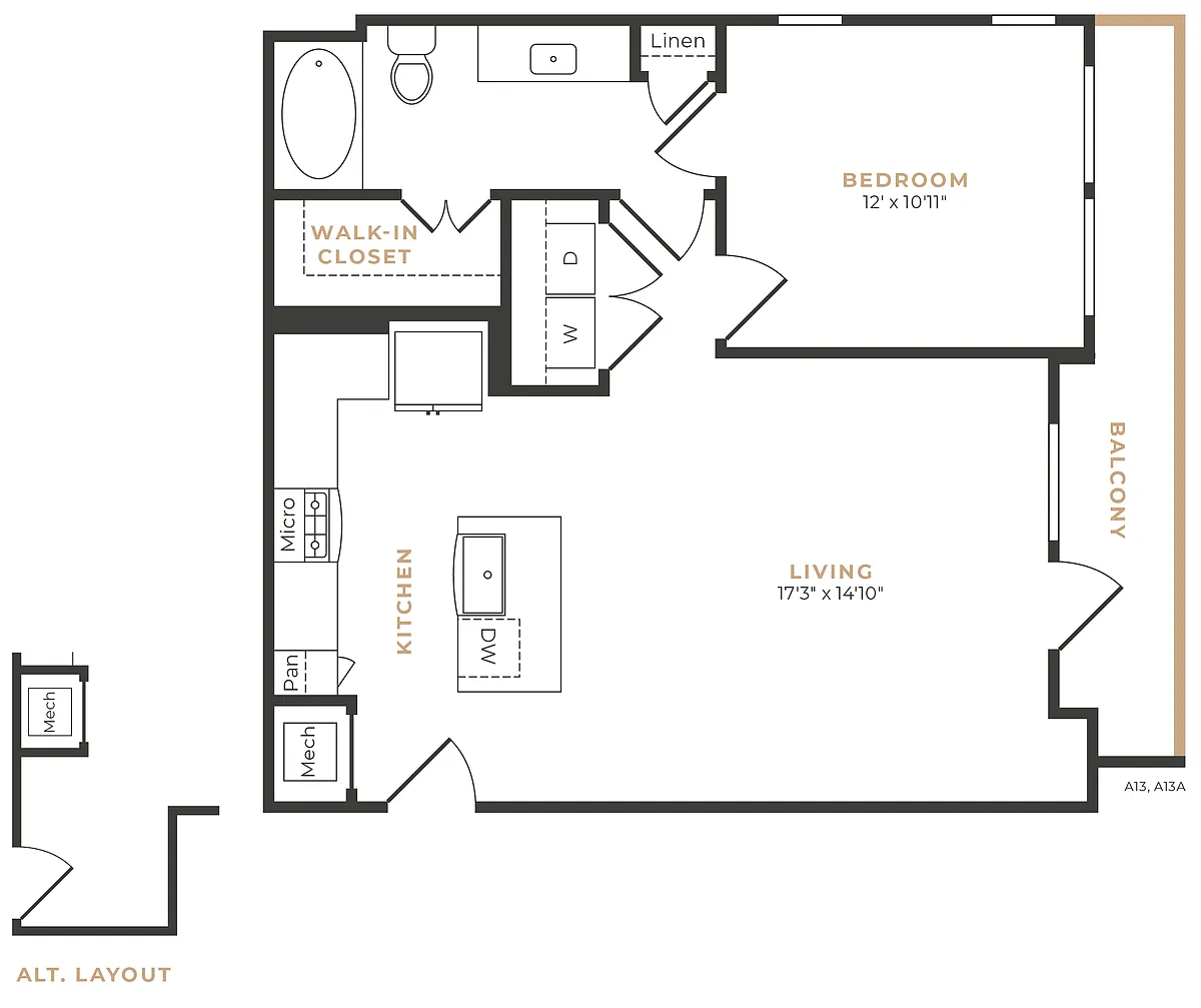 Floor plan A11