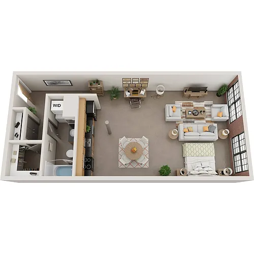 Floor plan Studios
