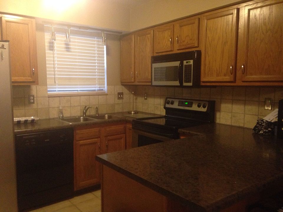 Ceramic floor and backsplash