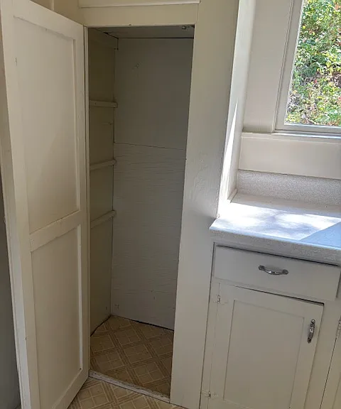 Kitchen pantry closet
