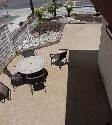 Private patio