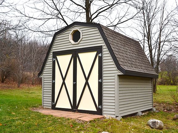 Lofted Utility Shed