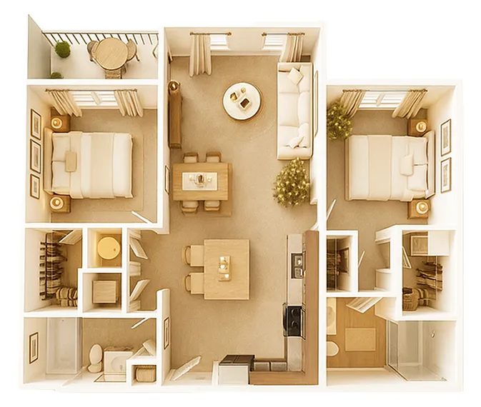 Floor plan Ibis