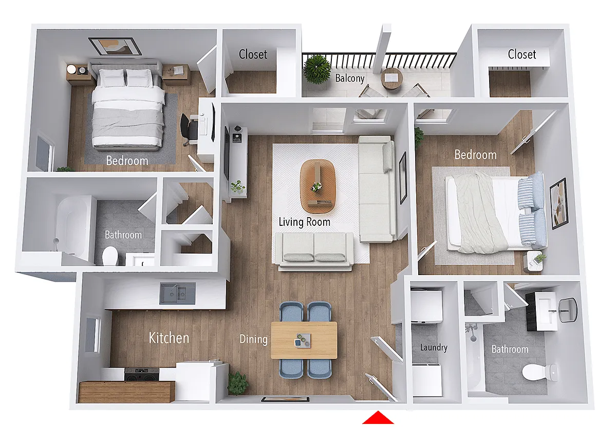 Floor plan Shasta