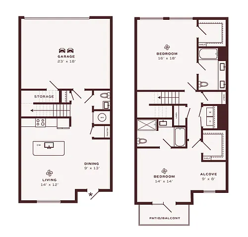 Floor plan Barrett
