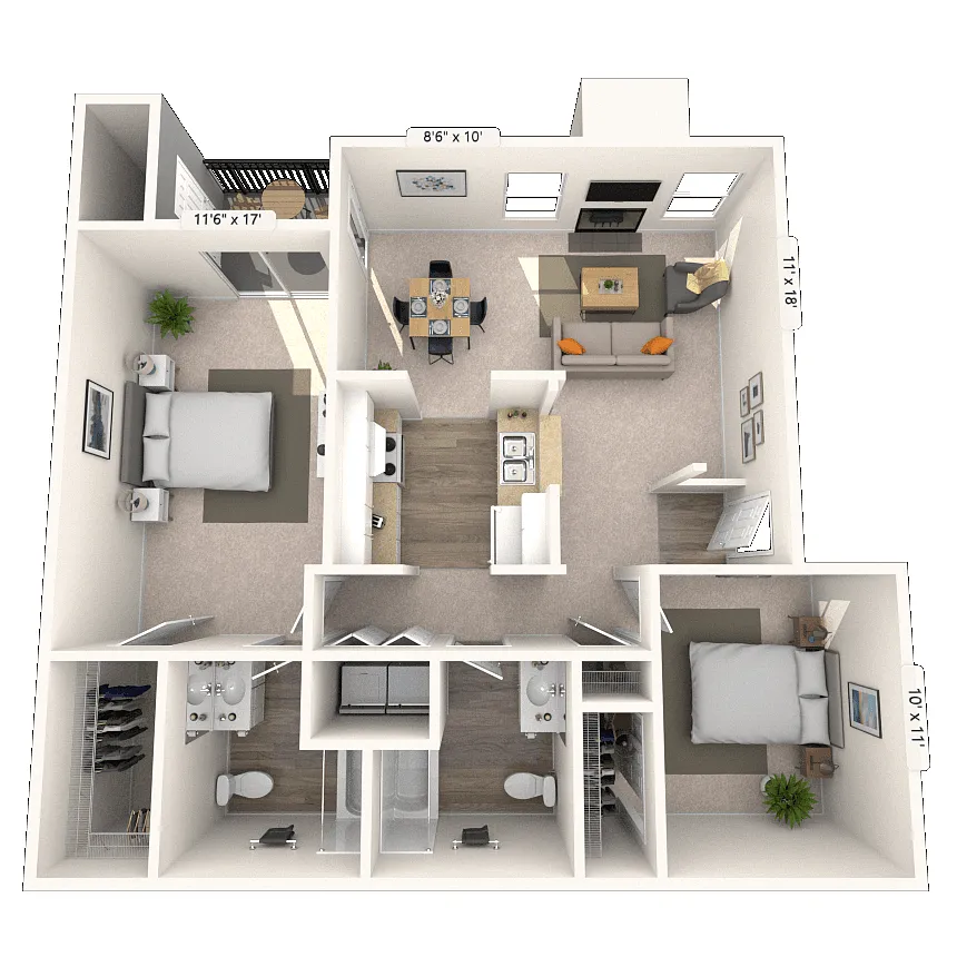 Floor plan Campbell