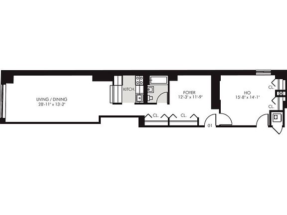 2nd image of 45 Wall St APT 701