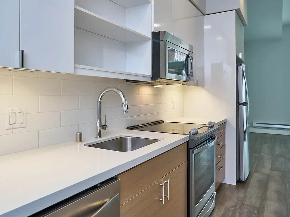 Kitchen with Stainless Steel Appliances