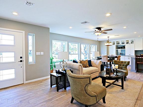 Foyer and Family Room
