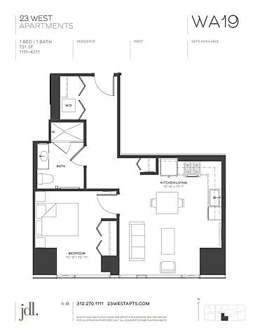 Floor plan WA19