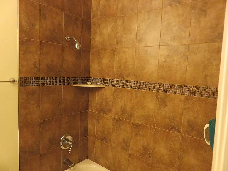View of tub.