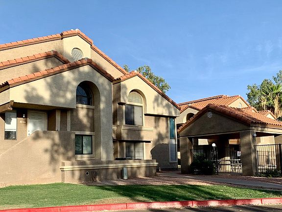 Condo building located right next to community pool area.