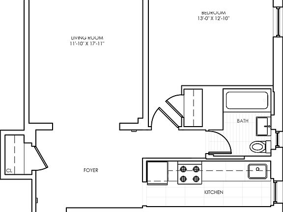 2nd image of 364 W 18th St APT 5H