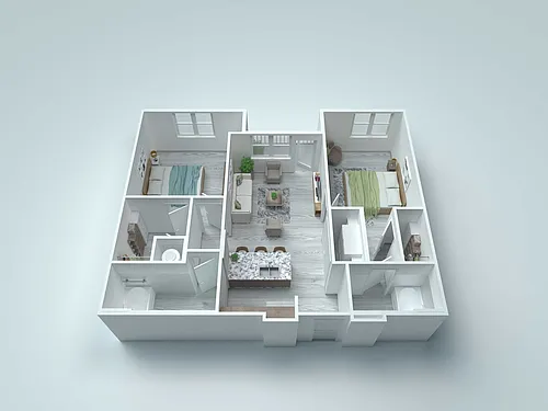 Floor plan B3