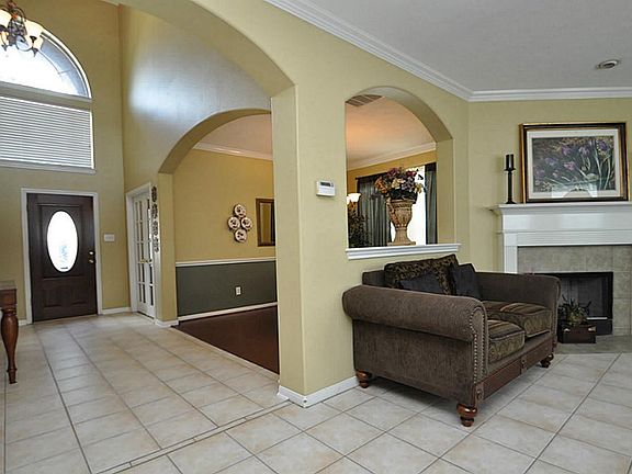 View of Entry Hall and Den