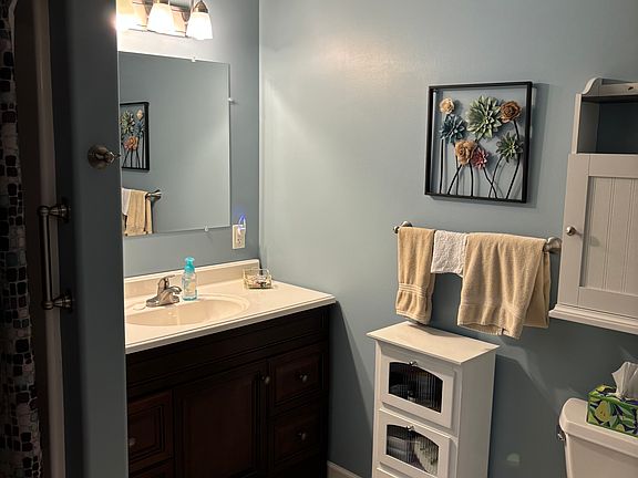 Large bathroom vanity