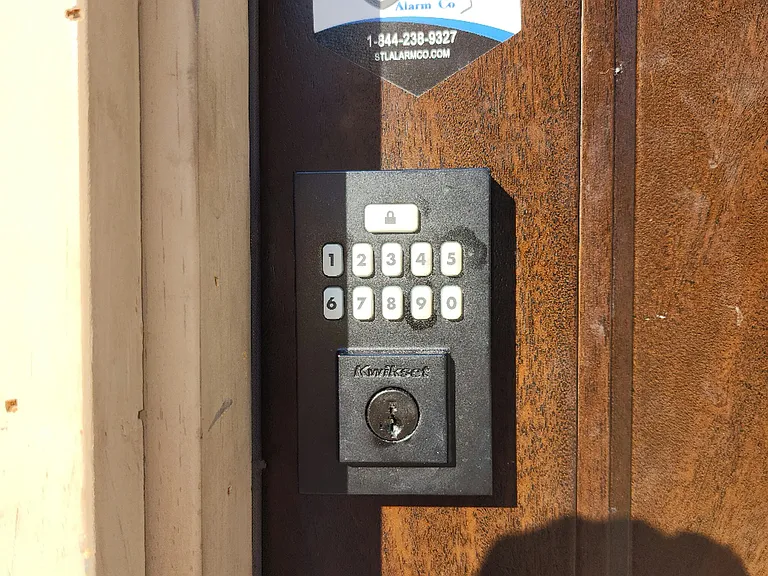 Front door padlock