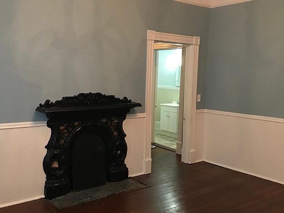 Living room, bath off hallway