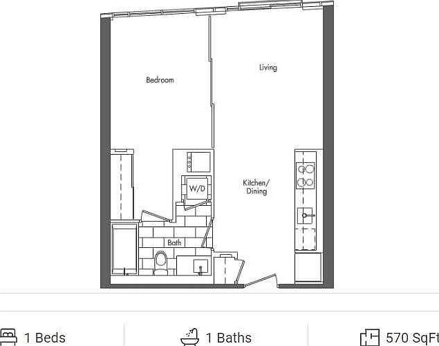 2nd image of 85 Queens Wharf Rd #4511