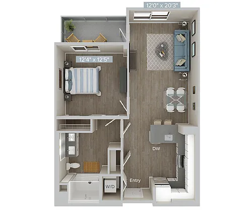 Floor plan A4U-773