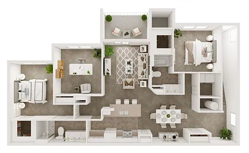 Floor plan D5 - Classic