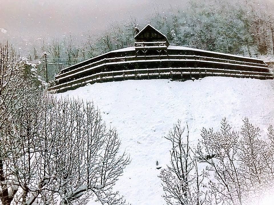Blue Ridge Vista in Winter