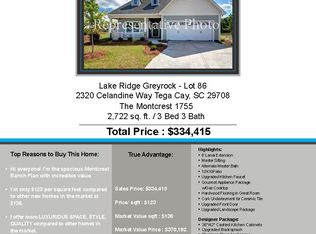 2320 Celandine Way, Tega Cay, SC 29708