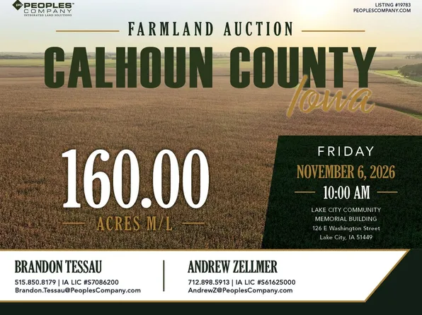 County Rd, Lake City, IA 51449