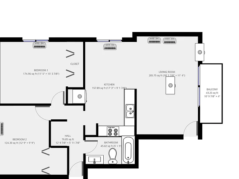 5630 W 107th St #2BD — Photo 2