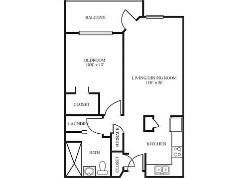Floor plan Itasca