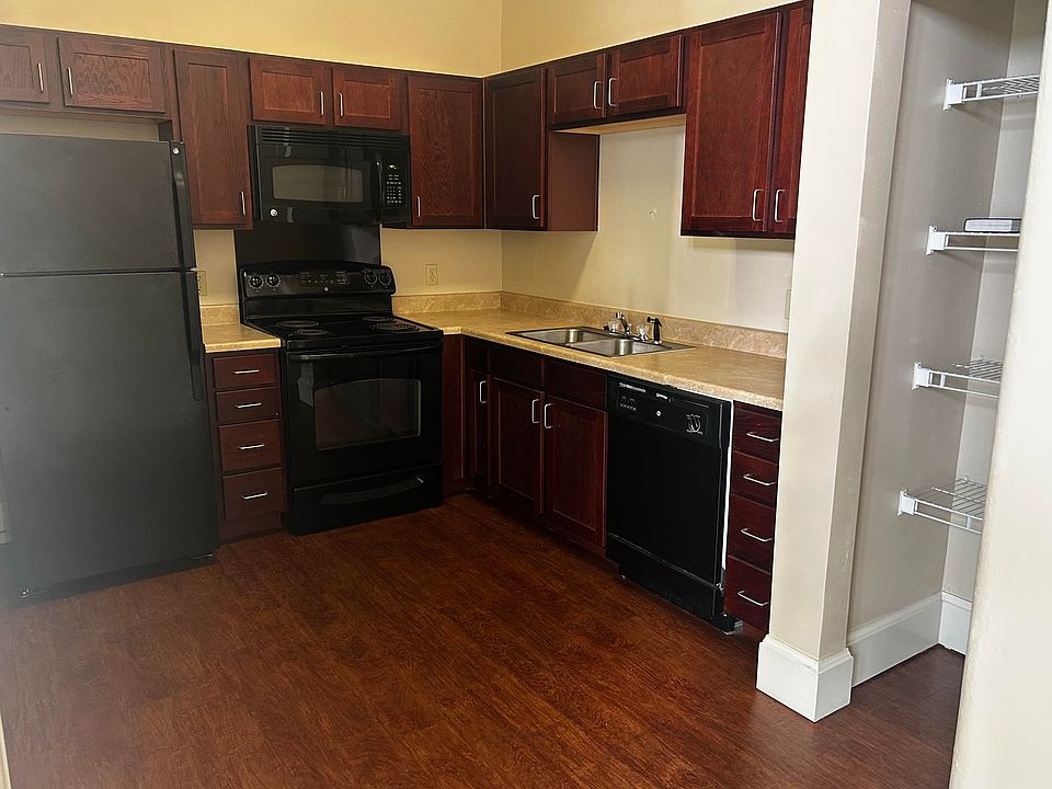 Another floor plan with kitchen area