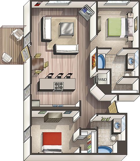 1st image of 1715 Tilia St APT 232