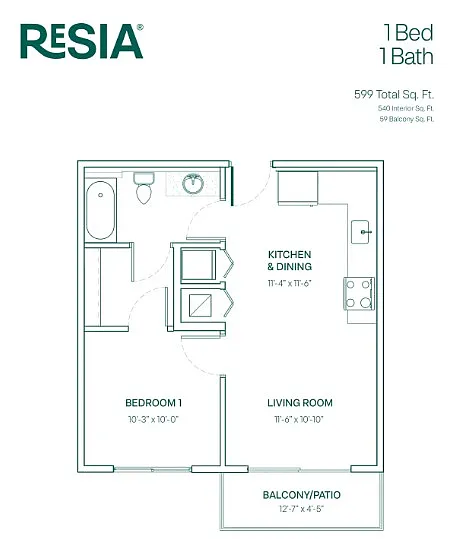 Floor plan A1