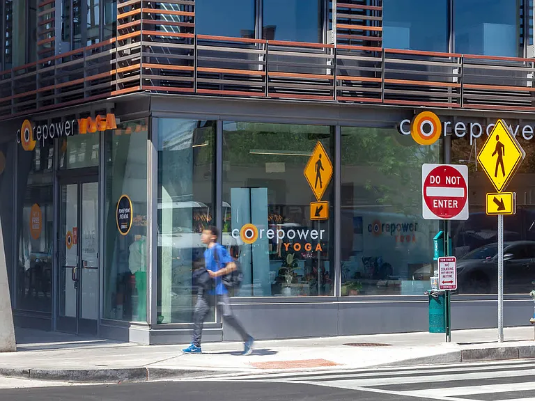 Catch a class at Corepower Yoga