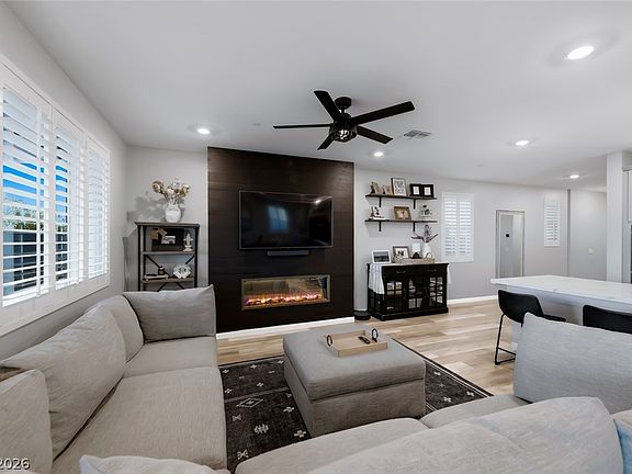 Interior living room 300 Wind Poppy Street Las Vegas