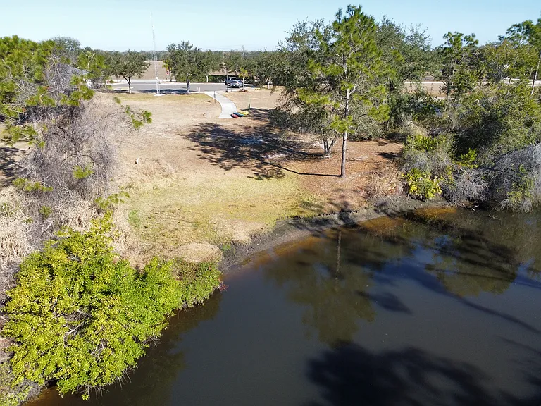 Community launch point for canoes & kayaks