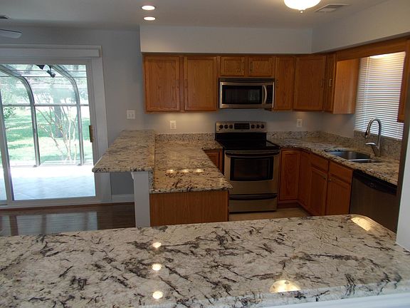 Open concept kitchen