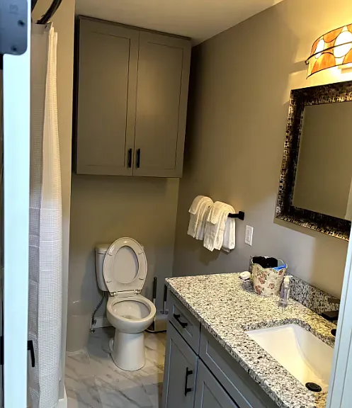 Hall bathroom