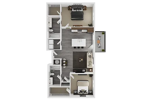 Floor plan B2