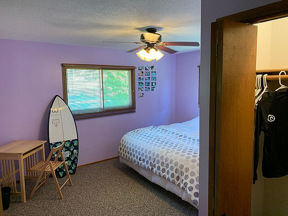 Bedroom and closet