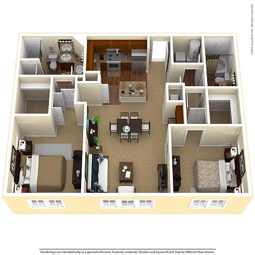 Floor plan B1