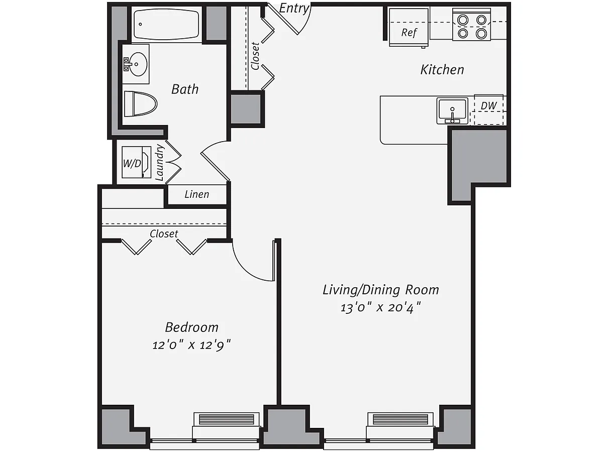 Floor plan A12