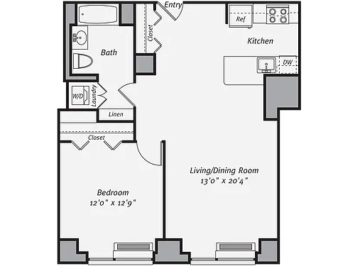 Floor plan A12