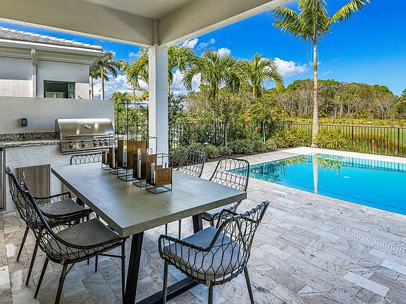 Degas Model Home Lanai and Summer Kitchen