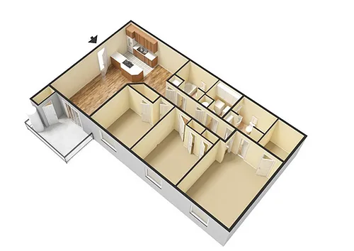 Floor plan Bliss - Classic