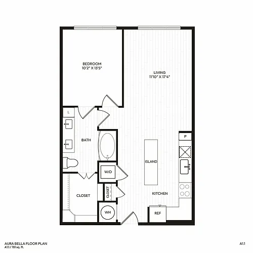 Floor plan A11