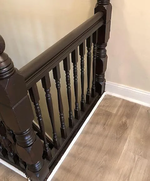 Restored entry staircase