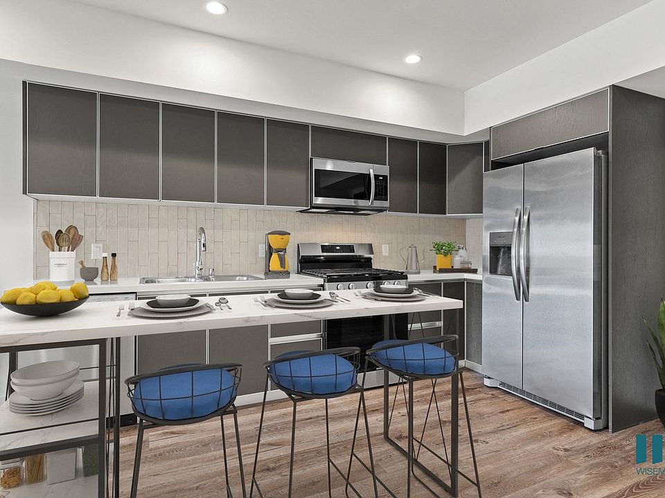 Open-Concept Kitchen with Energy-Efficient Appliances