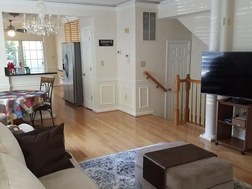 Fully furnished with couch, dining table, TV, etc