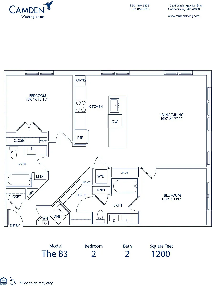 Floor plan B3